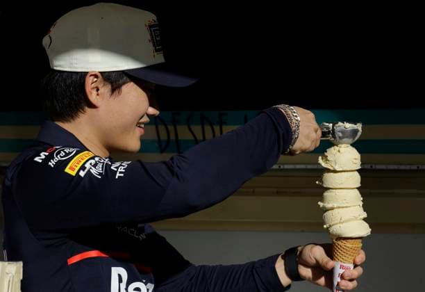 Clara Brugada, Mexico City Mayor, Officially Opens F1 Grand Prix Activities In Mexico City Red Bull driver Yuki Tsunoda participates in activation and ice cream preparation prior to the F1 Grand Prix in Mexico City, Mexico, on October 23, 2025. Mexico City Mexico City Mexico  Copyright: xGerardoxVieyrax originalFilename:vieyra-notitle251023_npr4i.jpg