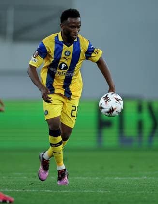 Maccabi Tel-Aviv v Midtjylland, UEFA Europa League 2025 2026 Backa Topola, Serbia. 23rd October 2025. Maccabi Tel-Aviv s Issouf Sissokho during the UEFA Europa League football match between Maccabi Tel-Aviv and Midtjylland in Backa Topola, Serbia on Oct. 23, 2025. Backa Topola Serbia Copyright: xPedjaxMilosavljevic STARSPORTx x