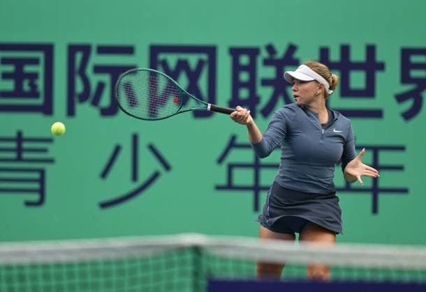 2025 ITF World Tennis Tour Junior Finals Chengdu , China Kristina Penickova USA vs Charo Banuls ESP