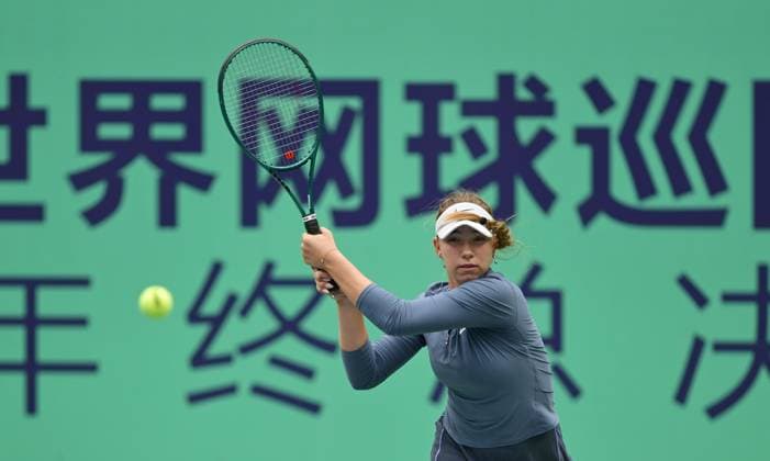 2025 ITF World Tennis Tour Junior Finals Chengdu , China Kristina Penickova USA vs Charo Banuls ESP