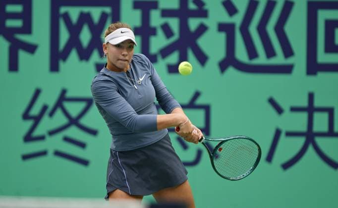 2025 ITF World Tennis Tour Junior Finals Chengdu , China Kristina Penickova USA vs Charo Banuls ESP