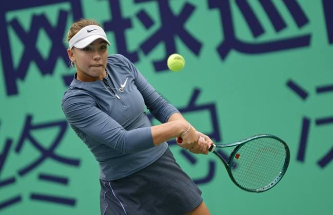 2025 ITF World Tennis Tour Junior Finals Chengdu , China Kristina Penickova USA vs Charo Banuls ESP