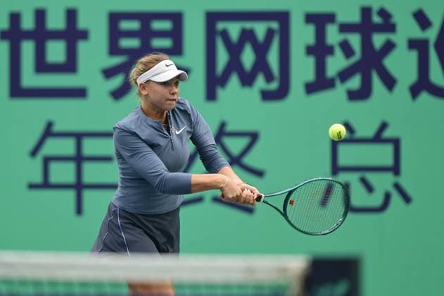 2025 ITF World Tennis Tour Junior Finals Chengdu , China Kristina Penickova USA vs Charo Banuls ESP