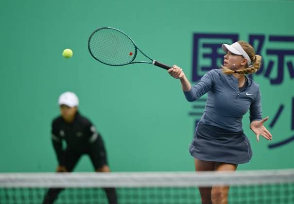 2025 ITF World Tennis Tour Junior Finals Chengdu , China Kristina Penickova USA vs Charo Banuls ESP