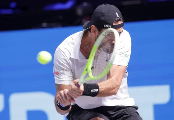 TENNIS - ATP, Tennis Herren Erste Bank Open VIENNA,AUSTRIA,24.OCT.25 - TENNIS - ATP World Tour, Erste Bank Open. Image shows Matteo Berrettini (ITA).  GEPAxpictures xWalterxLuger