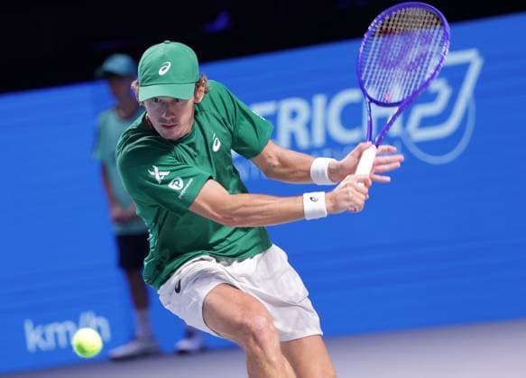 TENNIS - ATP, Tennis Herren Erste Bank Open VIENNA,AUSTRIA,24.OCT.25 - TENNIS - ATP World Tour, Erste Bank Open. Image shows Alex de Minaur (AUS).  GEPAxpictures xWalterxLuger