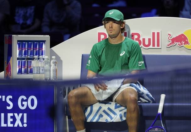TENNIS - ATP, Tennis Herren Erste Bank Open VIENNA,AUSTRIA,24.OCT.25 - TENNIS - ATP World Tour, Erste Bank Open. Image shows Alex de Minaur (AUS).  GEPAxpictures xWalterxLuger