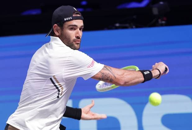 TENNIS - ATP, Tennis Herren Erste Bank Open VIENNA,AUSTRIA,24.OCT.25 - TENNIS - ATP World Tour, Erste Bank Open. Image shows Matteo Berrettini (ITA).  GEPAxpictures xWalterxLuger