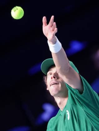 TENNIS - ATP, Tennis Herren Erste Bank Open VIENNA,AUSTRIA,24.OCT.25 - TENNIS - ATP World Tour, Erste Bank Open. Image shows Alex de Minaur (AUS).  GEPAxpictures xWalterxLuger