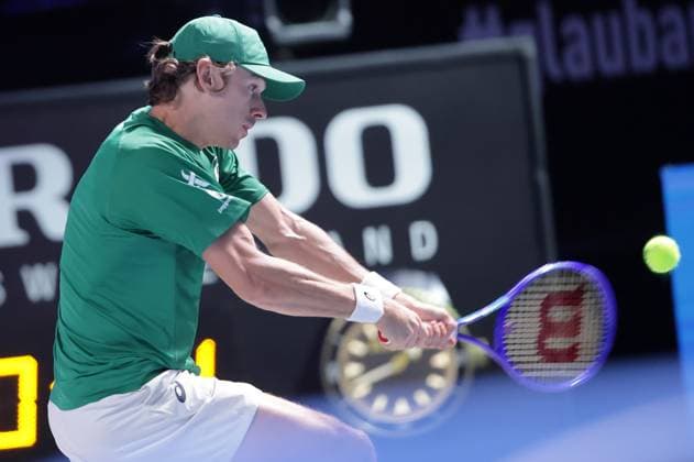 TENNIS - ATP, Tennis Herren Erste Bank Open VIENNA,AUSTRIA,24.OCT.25 - TENNIS - ATP World Tour, Erste Bank Open. Image shows Alex de Minaur (AUS).  GEPAxpictures xWalterxLuger