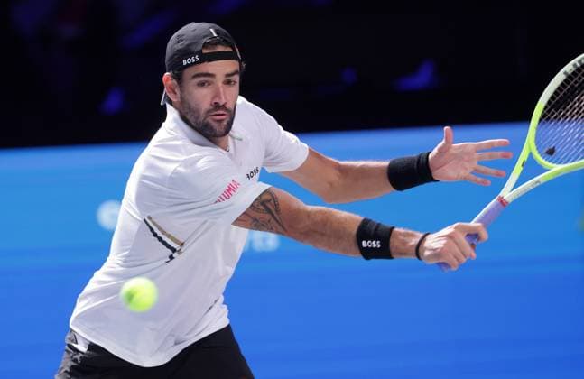 TENNIS - ATP, Tennis Herren Erste Bank Open VIENNA,AUSTRIA,24.OCT.25 - TENNIS - ATP World Tour, Erste Bank Open. Image shows Matteo Berrettini (ITA).  GEPAxpictures xWalterxLuger
