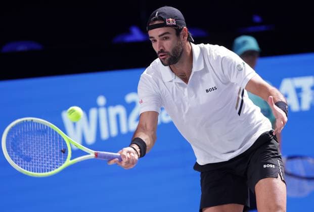 TENNIS - ATP, Tennis Herren Erste Bank Open VIENNA,AUSTRIA,24.OCT.25 - TENNIS - ATP World Tour, Erste Bank Open. Image shows Matteo Berrettini (ITA).  GEPAxpictures xWalterxLuger