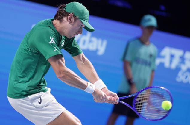 TENNIS - ATP, Tennis Herren Erste Bank Open VIENNA,AUSTRIA,24.OCT.25 - TENNIS - ATP World Tour, Erste Bank Open. Image shows Alex de Minaur (AUS).  GEPAxpictures xWalterxLuger