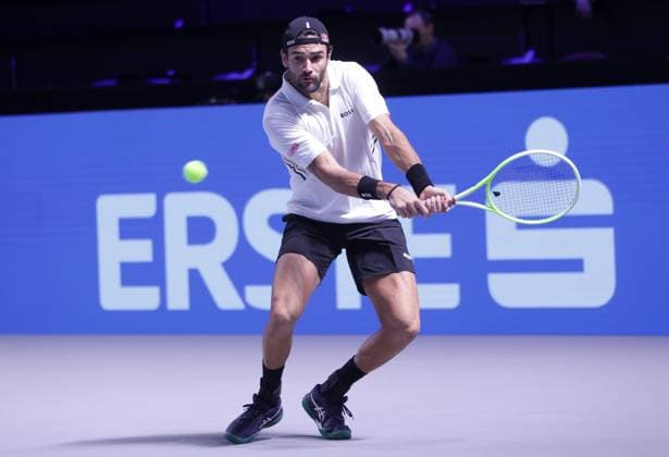TENNIS - ATP, Tennis Herren Erste Bank Open VIENNA,AUSTRIA,24.OCT.25 - TENNIS - ATP World Tour, Erste Bank Open. Image shows Matteo Berrettini (ITA).  GEPAxpictures xWalterxLuger