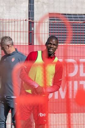 Pogba Training in France - 24 Oct 2025 French player Paul Pogba is seen during the collective team training in AS Monaco Football Club training center. AS Monaco next french championship Ligue 1 McDonald game will take place on october 22 versus Toulouse FC in Stade Louis II in Monaco. It is said Paul Pogba will not participate and need three weeks more training. La Turbie France Copyright: xLaurentxCoustx xSOPAxImagesx lcoust-asm-24-10-1