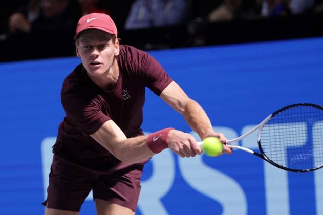 TENNIS - ATP, Tennis Herren Erste Bank Open VIENNA,AUSTRIA,24.OCT.25 - TENNIS - ATP World Tour, Erste Bank Open. Image shows Jannik Sinner (ITA).  GEPAxpictures xWalterxLuger