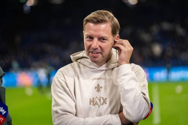 GER, 2 FBL, FC Schalke 04 vs SV Darmstadt 98 24 10 2025, Veltins Arena, Gelsenkirchen, GER, 2 FBL, FC Schalke 04 vs SV Darmstadt 98 in the picture Florian Kohfeldt Head Coach, SV Darmstadt 98 in an interview nordphotoxGmbHxx xChristianxSchulze nph000300