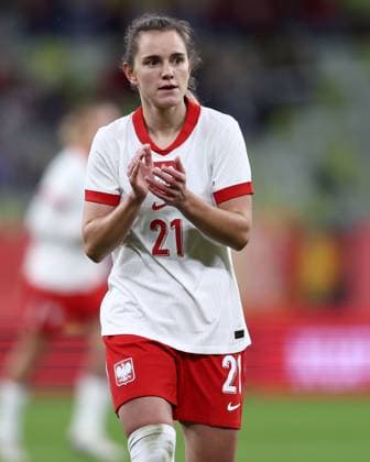2025.10.24 Gdansk Pilka nozna kobiet Mecz towarzyski Polska - Holandia N z Paulina Tomasiak Foto Piotr Matusewicz PressFocus 2025.10.24 Gdansk Football womens Poland - Holland Paulina Tomasiak Credit: Piotr Matusewicz PressFocus NEWSPIX.PL --- newspix.pl 
