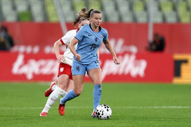 2025.10.24 Gdansk Pilka nozna kobiet Mecz towarzyski Polska - Holandia N z Jackie Noelle Groenen Foto Piotr Matusewicz PressFocus 2025.10.24 Gdansk Football womens Poland - Holland Jackie Noelle Groenen Credit: Piotr Matusewicz PressFocus NEWSPIX.PL --- newspix.pl 