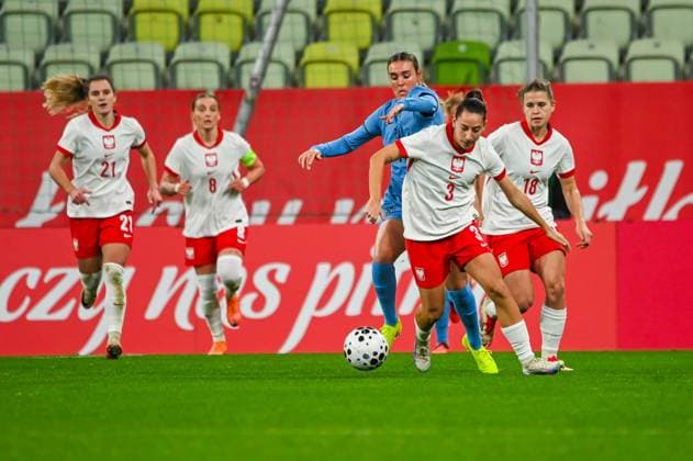 GDANSK, 24.10.2025 Pilka nozna kobiet mecz towarzyski Polska - Holandia Women friendly football match Poland - Netherlands NZ wiktoria zieniewicz Fot. ANNA LANGOWSKA 058sport.pl NEWSPIX.PL --- newspix.pl 