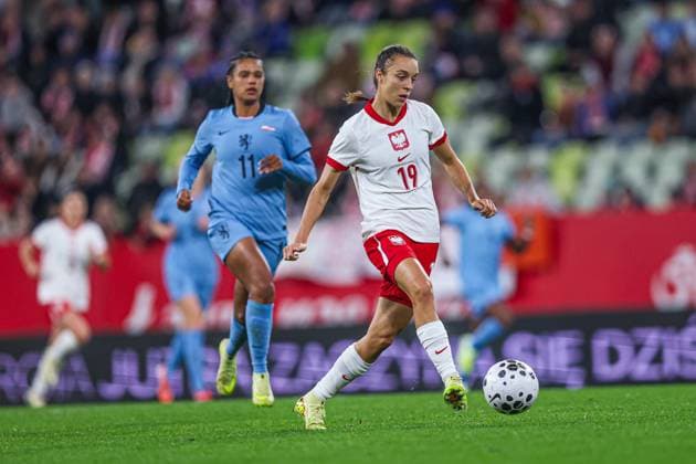 24.10.2025 GDANSK, POLSAT PLUS ARENA PILKA NOZNA KOBIET ( WOMEN S FOOTBALL) MECZ TOWARZYSKI REPREZENTACJI NARODOWYCH ( International Friendly, Länderspiel, Nationalmannschaft GAME ) MECZ POLSKA - HOLANIA ( GAME POLAND - NETHERLANDS ) NZ NATALIA PADILLA FOTO LUKASZ GROCHALA CYFRASPORT NEWSPIX.PL --- newspix.pl 