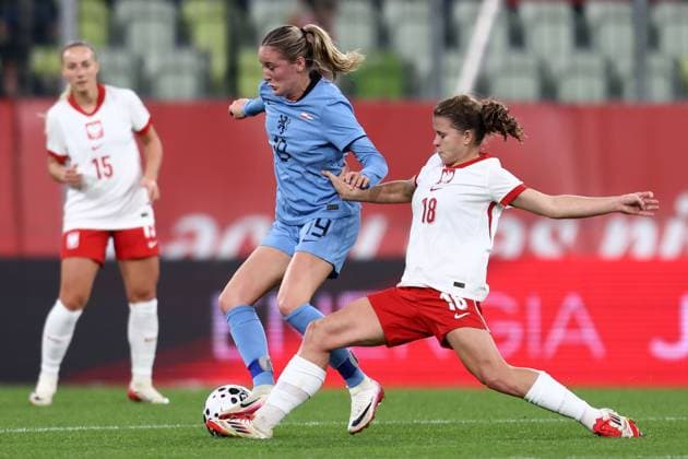 2025.10.24 Gdansk Pilka nozna kobiet Mecz towarzyski Polska - Holandia N z Wieke Hendrikje Maria Kaptelin Nadia Krezyman Foto Piotr Matusewicz PressFocus 2025.10.24 Gdansk Football womens Poland - Holland Wieke Hendrikje Maria Kaptelin Nadia Krezyman Credit: Piotr Matusewicz PressFocus NEWSPIX.PL --- newspix.pl 