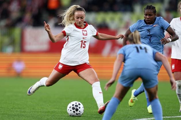 2025.10.24 Gdansk Pilka nozna kobiet Mecz towarzyski Polska - Holandia N z Milena Kokosz Lineth Enid Fabienne Beerensteyn Foto Piotr Matusewicz PressFocus 2025.10.24 Gdansk Football womens Poland - Holland Milena Kokosz Lineth Enid Fabienne Beerensteyn Credit: Piotr Matusewicz PressFocus NEWSPIX.PL --- newspix.pl 