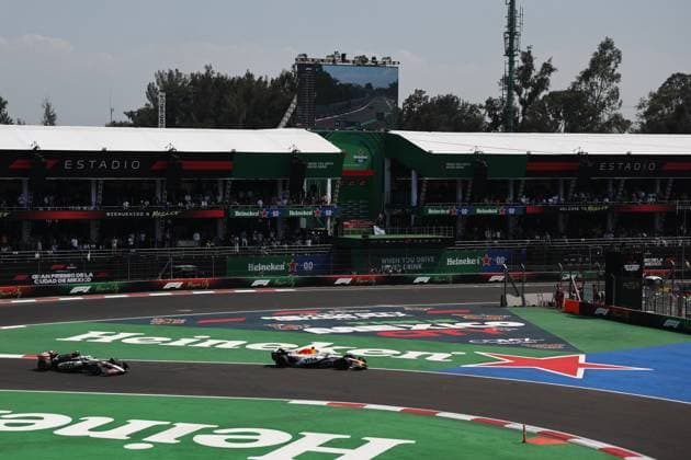 F1 Grand Prix Of Mexico City 2025 Practice 1 A view during the first practice ahead of the Formula 1 Grand Prix of Mexico City at Autodromo Hermanos Rodriguez in Mexico City, Mexico on October 24, 2025. Mexico City Mexico  Copyright: xJakubxPorzyckix originalFilename:porzycki-f1grandp251024_npsHH.jpg