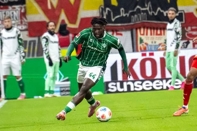 GER, 1 FBL, SV Werder Bremen vs Union Berlin 24 10 2025, Weserstadion, Bremen, GER, 1 FBL, SV Werder Bremen vs Union Berlin in picture Victor Boniface Werder Bremen 44 nordphotoxGmbHxx xKokenge nph00001