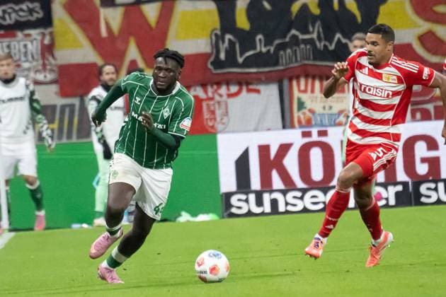 GER, 1 FBL, SV Werder Bremen vs Union Berlin 24 10 2025, Weserstadion, Bremen, GER, 1 FBL, SV Werder Bremen vs Union Berlin in picture Victor Boniface Werder Bremen 44 nordphotoxGmbHxx xKokenge nph00001