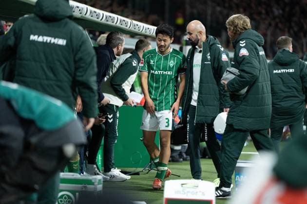 SV Werder Bremen vs Union Berlin Bundesliga Matchday 8 Yukinari Sugawara of SV Werder Bremen in action during the Bundesliga match against Borussia Union Berlin Copyright: xTaiseixIwamotox