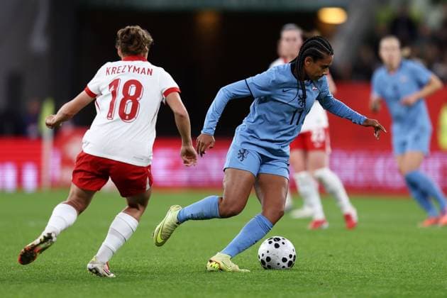 2025.10.24 Gdansk Pilka nozna kobiet Mecz towarzyski Polska - Holandia N z Esmee Virginia Brugts Foto Piotr Matusewicz PressFocus 2025.10.24 Gdansk Football womens Poland - Holland Esmee Virginia Brugts Credit: Piotr Matusewicz PressFocus NEWSPIX.PL --- newspix.pl 