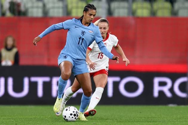 2025.10.24 Gdansk Pilka nozna kobiet Mecz towarzyski Polska - Holandia N z Esmee Virginia Brugts Milena Kokosz Foto Piotr Matusewicz PressFocus 2025.10.24 Gdansk Football womens Poland - Holland Esmee Virginia Brugts Milena Kokosz Credit: Piotr Matusewicz PressFocus NEWSPIX.PL --- newspix.pl 