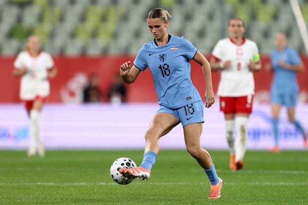 2025.10.24 Gdansk Pilka nozna kobiet Mecz towarzyski Polska - Holandia N z Kerstin Yasmijn Groenen Foto Piotr Matusewicz PressFocus 2025.10.24 Gdansk Football womens Poland - Holland Kerstin Yasmijn Groenen Credit: Piotr Matusewicz PressFocus NEWSPIX.PL --- newspix.pl 