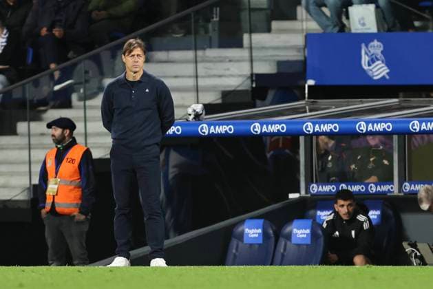 Spanish La Liga EA Sports soccer match between Real Sociedad and Sevilla at Reale Arena Stadium in San Sebastian, Spain 24 October 2025 900 Cordon Press  900 CordonxPress LOF - Real Sociedad vs Sevilla