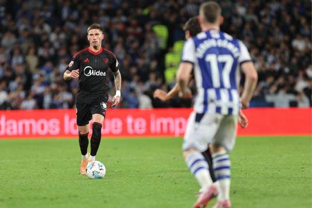 Spanish La Liga EA Sports soccer match between Real Sociedad and Sevilla at Reale Arena Stadium in San Sebastian, Spain 24 October 2025 900 Cordon Press  900 CordonxPress LOF - Real Sociedad vs Sevilla