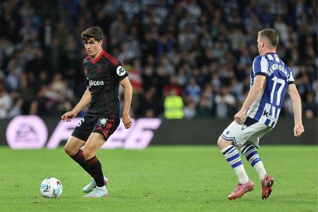 Spanish La Liga EA Sports soccer match between Real Sociedad and Sevilla at Reale Arena Stadium in San Sebastian, Spain 24 October 2025 900 Cordon Press  900 CordonxPress LOF - Real Sociedad vs Sevilla