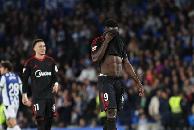 Spanish La Liga EA Sports soccer match between Real Sociedad and Sevilla at Reale Arena Stadium in San Sebastian, Spain 24 October 2025 900 Cordon Press  900 CordonxPress LOF - Real Sociedad vs Sevilla