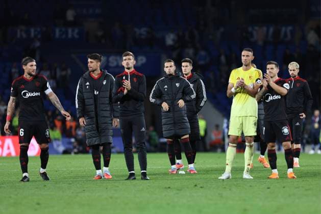 Spanish La Liga EA Sports soccer match between Real Sociedad and Sevilla at Reale Arena Stadium in San Sebastian, Spain 24 October 2025 900 Cordon Press  900 CordonxPress LOF - Real Sociedad vs Sevilla