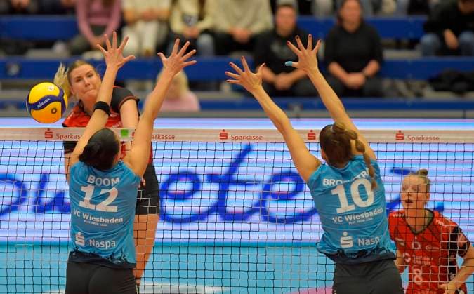 Volleyball, Women, 1st BL, Dresdner SC - VC Wiesbaden