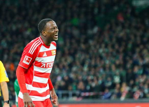 Germany Soccer Bundesliga 2025 26, Matchday 8 SV Werder Bremen vs 1 FC Union Berlin Weserstadion Stadion Bremen Ilyas Ansah 1 FC Union Berlin, 10 Bremen Copyright: xAymanxAlahmedx