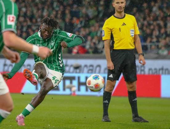 Germany Soccer Bundesliga 2025 26, 8 Matchday SV Werder Bremen vs 1 FC Union Berlin Weserstadion Stadion Bremen Victor Boniface SV Werder Bremen, 44 Bremen Copyright: xAymanxAlahmedx