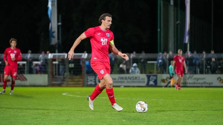 Soccer, Men, Season 2025 2026, Regionalliga Nordost, Matchday 13, FSV 63 Luckenwalde vs SV Babelsberg 03, Friday 24 10 2025, Werner Seelenbinder Stadion Luckenwalde, In the picture Philipp Zeiger Babelsberg Brandenburg Germany