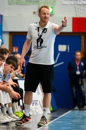 Huettenberg HBL 25 26 TV Huettenberg SG BBM Bietigheim Coach Stefan Kneer Huettenberg Huettenberg Sports Center Germany