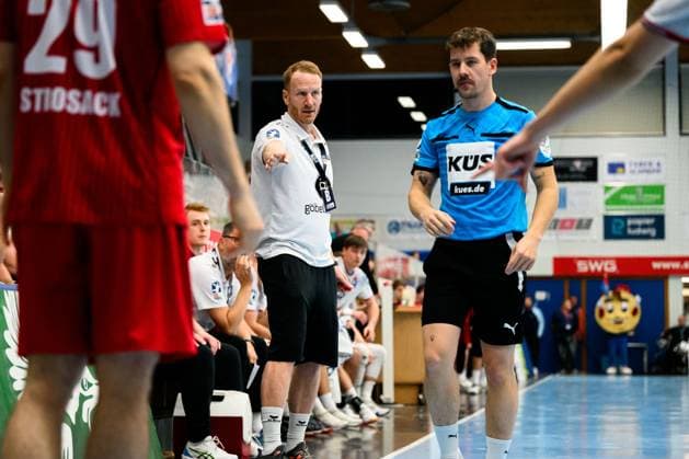 Huettenberg HBL 25 26 TV Huettenberg SG BBM Bietigheim Coach Stefan Kneer Huettenberg Huettenberg Sports Center Germany