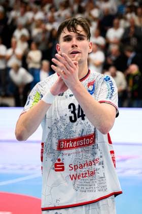 Huettenberg HBL 25 26 TV Huettenberg SG BBM Bietigheim Paul Kompenhans Huettenberg Huettenberg Sports Center Germany