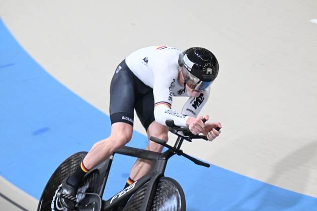 24-10-2025 World Championships Elite Track; Giornata 03; 2025, Germany; Hackmann, Henric; Santiago Del Cile - Velodromo Penalolen; 