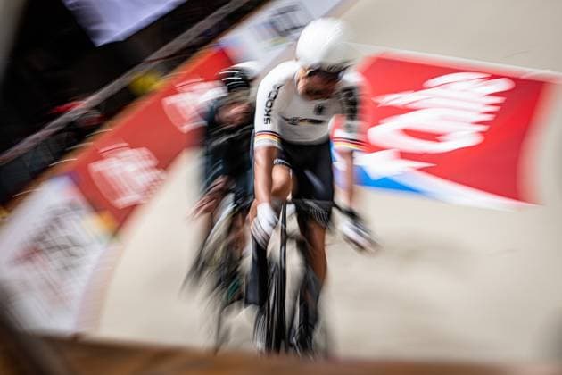 KLUGE Roger UCI Track Cycling World Championships 2025 KLUGE Roger GER Germany Landscape horizontal Landscape Event Event UCI Track Cycling World Championships 2025 Category Category Cycling Track Cycling World Championships Elite Men Location Place South America Chile Santiago de Chile Velodromo Parque Penalolen Instituto Discipline Points Race Distance 40 km Date Date 24 10 2025 Thursday Day 3