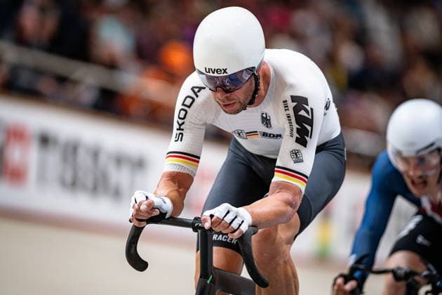 KLUGE Roger UCI Track Cycling World Championships 2025 KLUGE Roger GER Germany Landscape horizontal Landscape Event Event UCI Track Cycling World Championships 2025 Category Category Cycling Track Cycling World Championships Elite Men Location Place South America Chile Santiago de Chile Velodromo Parque Penalolen Instituto Discipline Points Race Distance 40 km Date Date 24 10 2025 Thursday Day 3