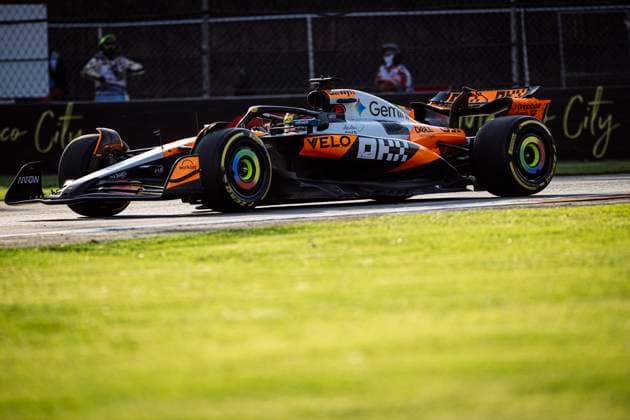 Oscar Piastri driving McLaren MCL39 during second practice ahead of the F1 Grand Prix of Mexico at Autodromo Hermanos Rodriguez on October 24, 2025 in Mexico City, Mexico. (Richard Callis SPP)  Copyright: xRichardxCallis SPPx spp-en-RiCa-richiecallis_241025a28532